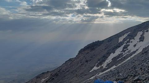 Výstup na Ararat a přechod pohoří Kačkar