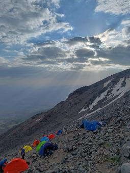 Výstup na Ararat a přechod pohoří Kačkar